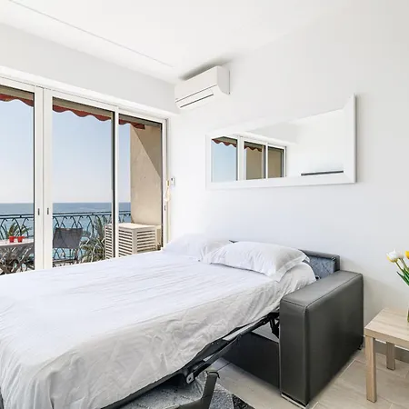 Sea View - Lovely Promenade Des Apartament Nicea