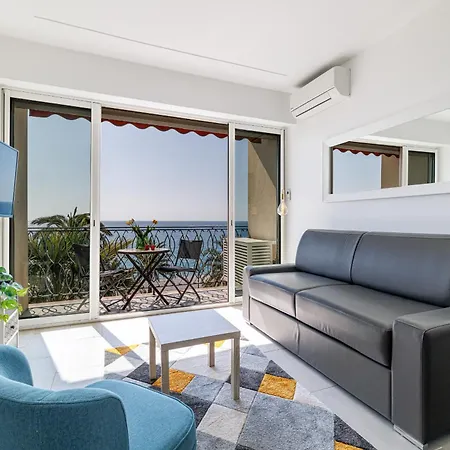 Sea View - Lovely Promenade Des Apartament Nicea