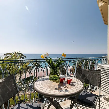 Sea View - Lovely Promenade Des Apartament Nicea
