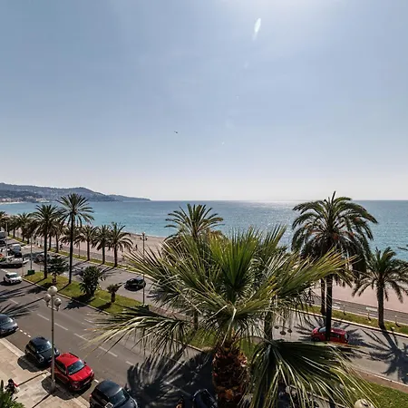 Lägenhet Sea View - Lovely Promenade Des Nice